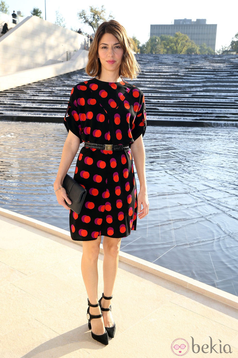 Sofia Coppola en el desfile de Louis Vuitton en la Semana de la Moda de París primavera/verano 2015