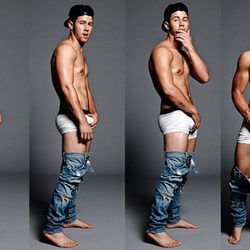 Nick Jonas posa en calzoncillos para Flaunt Magazine