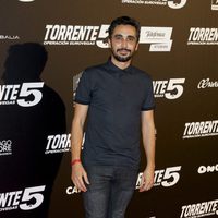 Canco Rodríguez en el estreno de 'Torrente 5: Operación Eurovegas'