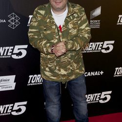 Alberto Chicote en el estreno de 'Torrente 5: Operación Eurovegas'