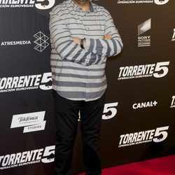 Florentino Fernández en el estreno de 'Torrente 5: Operación Eurovegas'