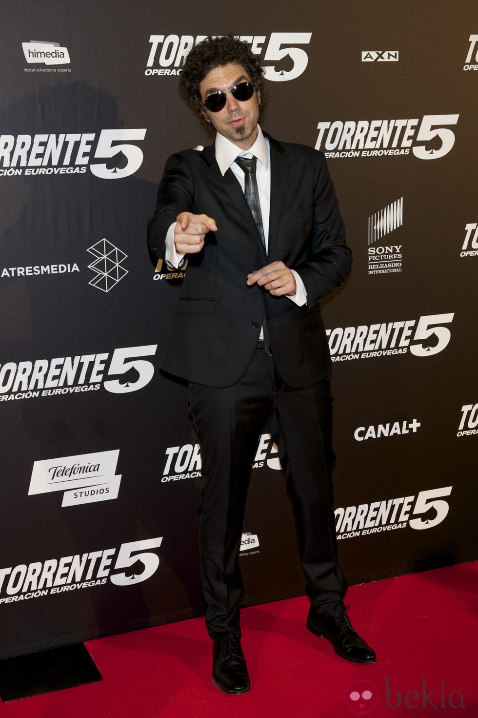 Pablo Ibañez en el estreno de 'Torrente 5: Operación Eurovegas'