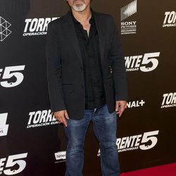 Javier Gutiérrez en el estreno de 'Torrente 5: Operación Eurovegas'