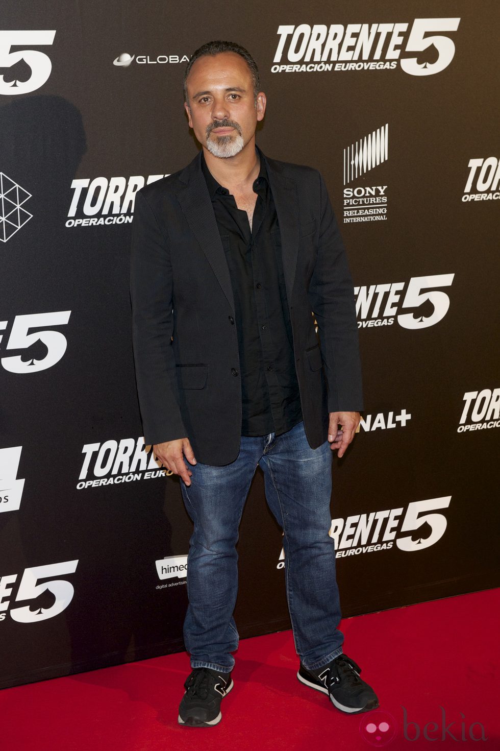 Javier Gutiérrez en el estreno de 'Torrente 5: Operación Eurovegas'