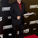 Leonardo Dantés en el estreno de 'Torrente 5: Operación Eurovegas'