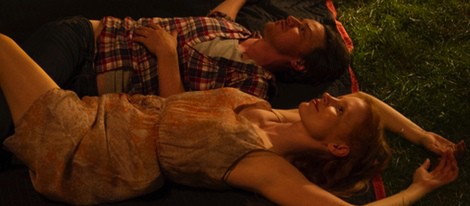 Jessica Chastain y James McAvoy en un escena de 'La desaparición de Eleanor Rigby'