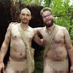 James Franco y Seth Rogen, desnudos en la naturaleza