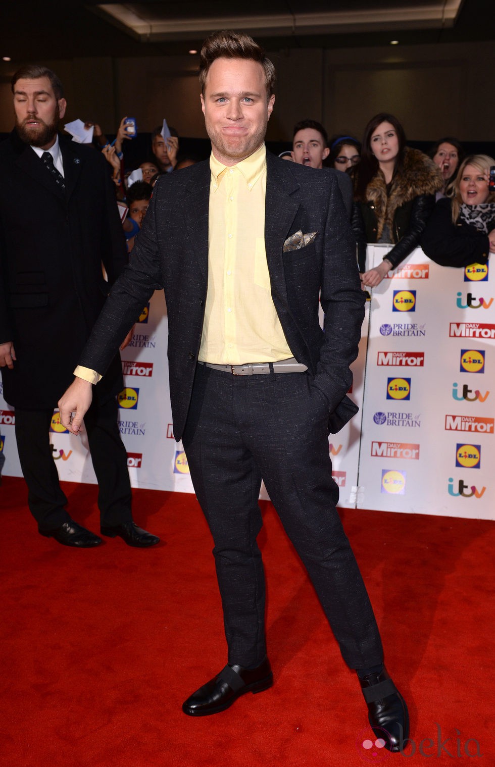 Olly Murs en los Pride of Britain 2014