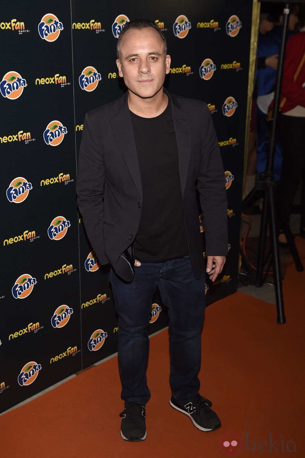 Javier Gutiérrez en los Neox Fan Awards 2014