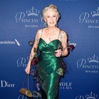 Tippi Hedren en la gala de los Premios Princesa Grace 2014