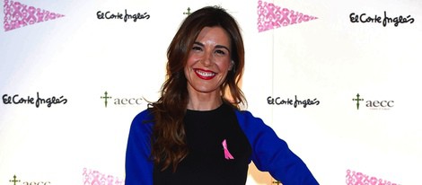 Raquel Sánchez Silva en un evento solidario contra el cáncer de mama