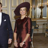 Máxima de Holanda en el primer viaje de los Reyes Felipe y Letizia como Reyes de España a Países Bajos