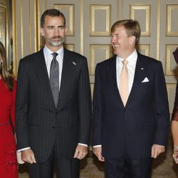 El Rey Felipe y Guillermo Alejandro de Holanda en La Haya