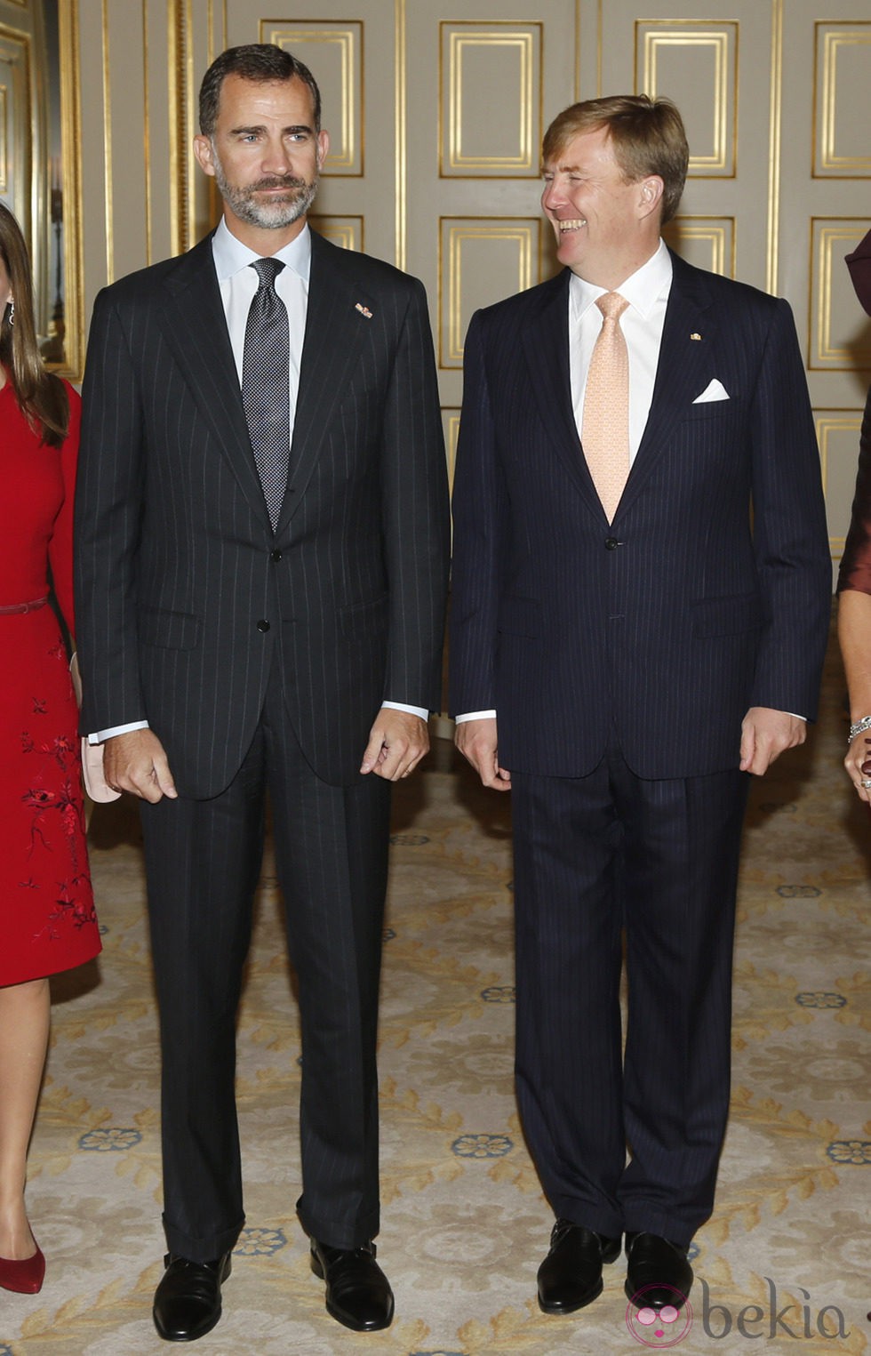 El Rey Felipe y Guillermo Alejandro de Holanda en La Haya