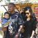 Kim Kardashian, Kanye West  y su hija North en el Moorpark