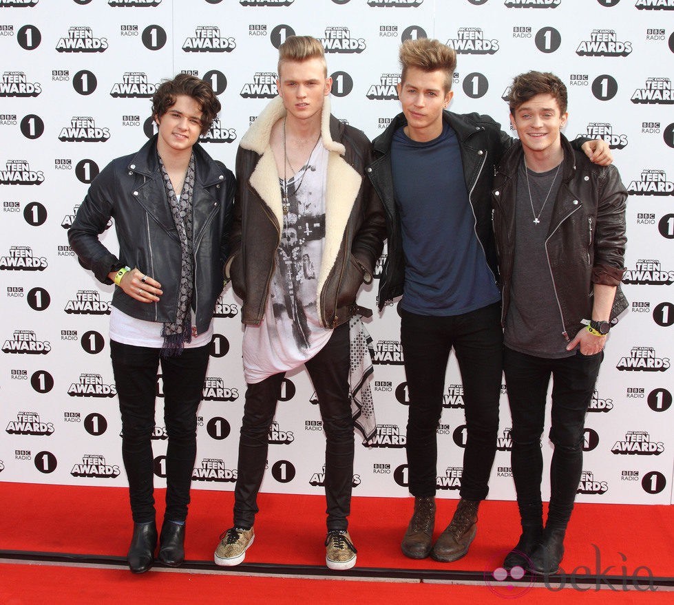 The Vamps en los Teen Awards 2014