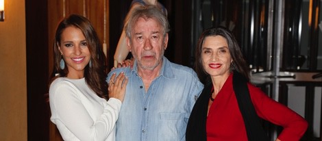 Paula Echevarría, José Sacristán y Ángela Molina en la presentación de la segunda temporada de 'Velvet'