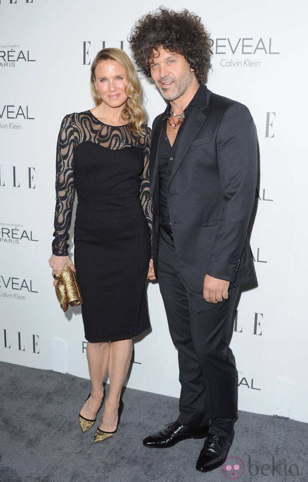 Renée Zellweger y Doyle Bramhall II en la 21º Edición de los Premios 'Elle'