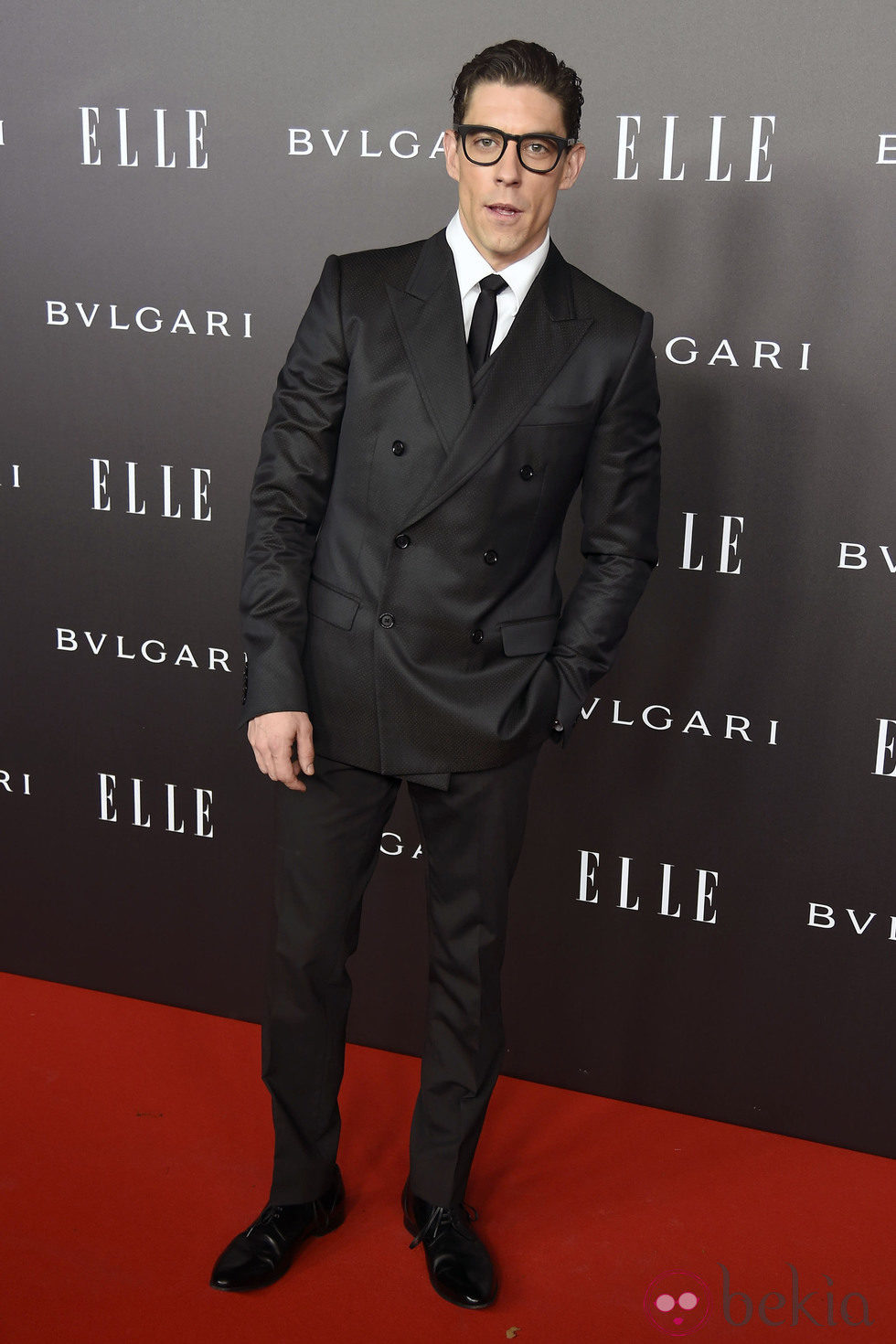 Adrián Lastra en los Elle Style Awards 2014