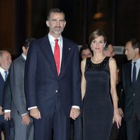 Los Reyes Felipe y Letizia presiden el concierto previo a los Premios Príncipe de Asturias 2014