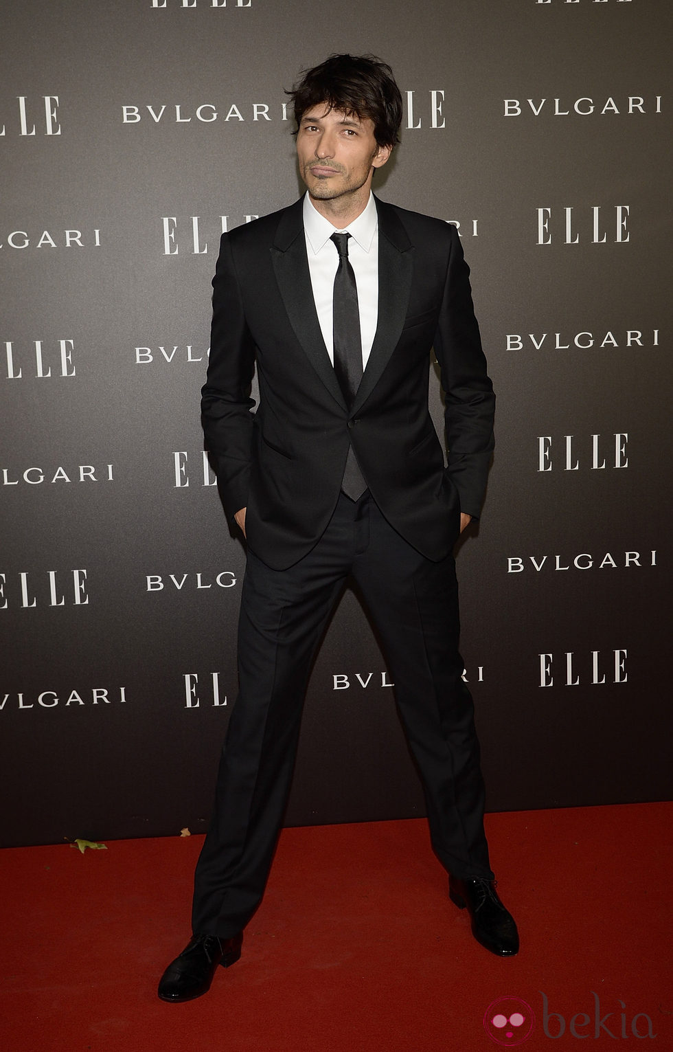 Andrés Velencoso en los Elle Style Awards 2014