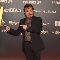 Jimmy Barnatán en la entrega de los Premios de la Liga de Fútbol Profesional 2014