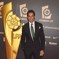 Óscar Higares en la entrega de los Premios de la Liga de Fútbol Profesional 2014