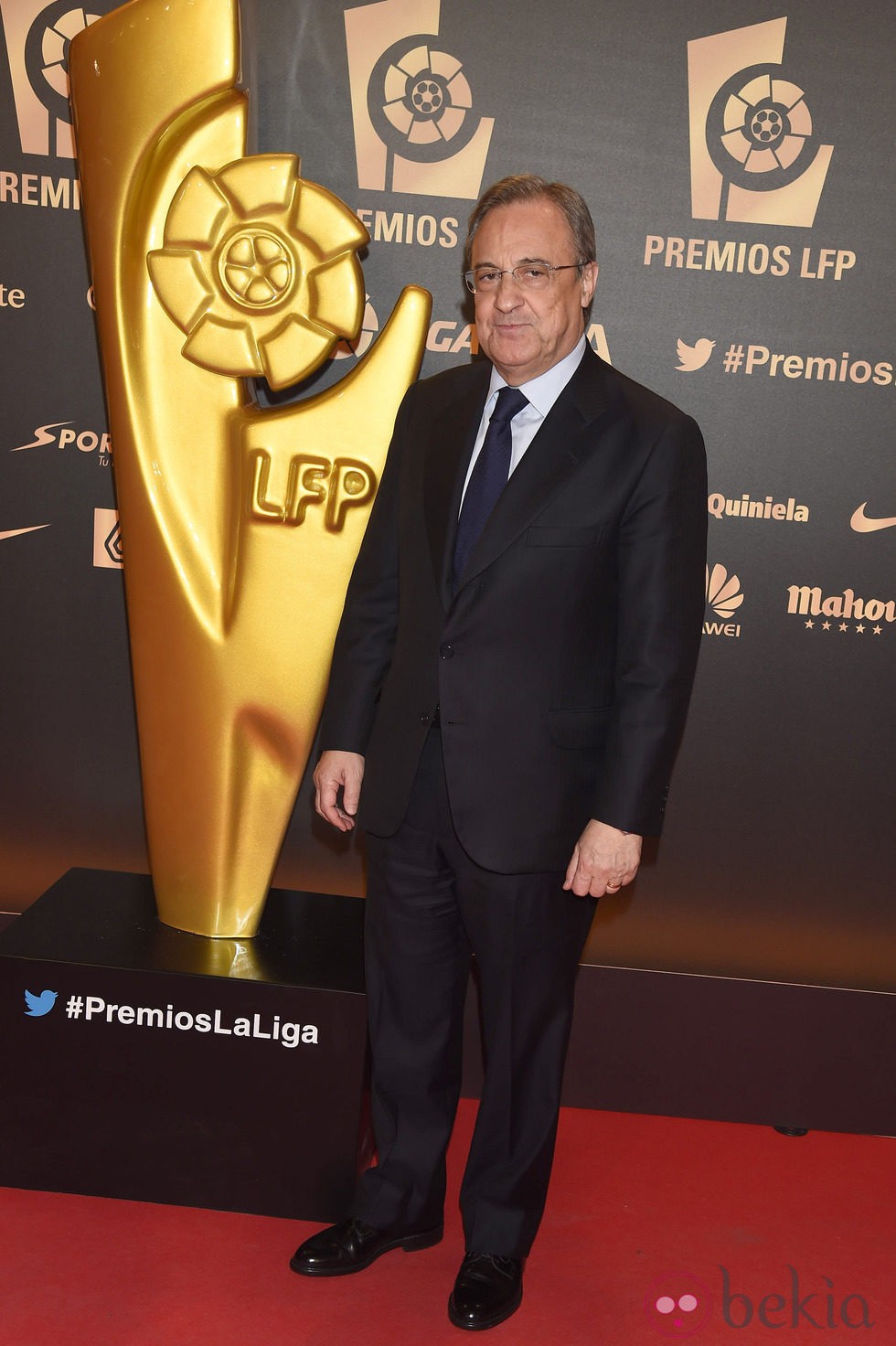 Florentino Pérez en la entrega de los Premios de la Liga de Fútbol Profesional 2014