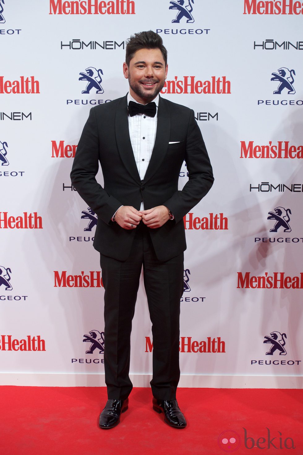 Miguel Poveda en la entrega de los Premios Men's Health 2014