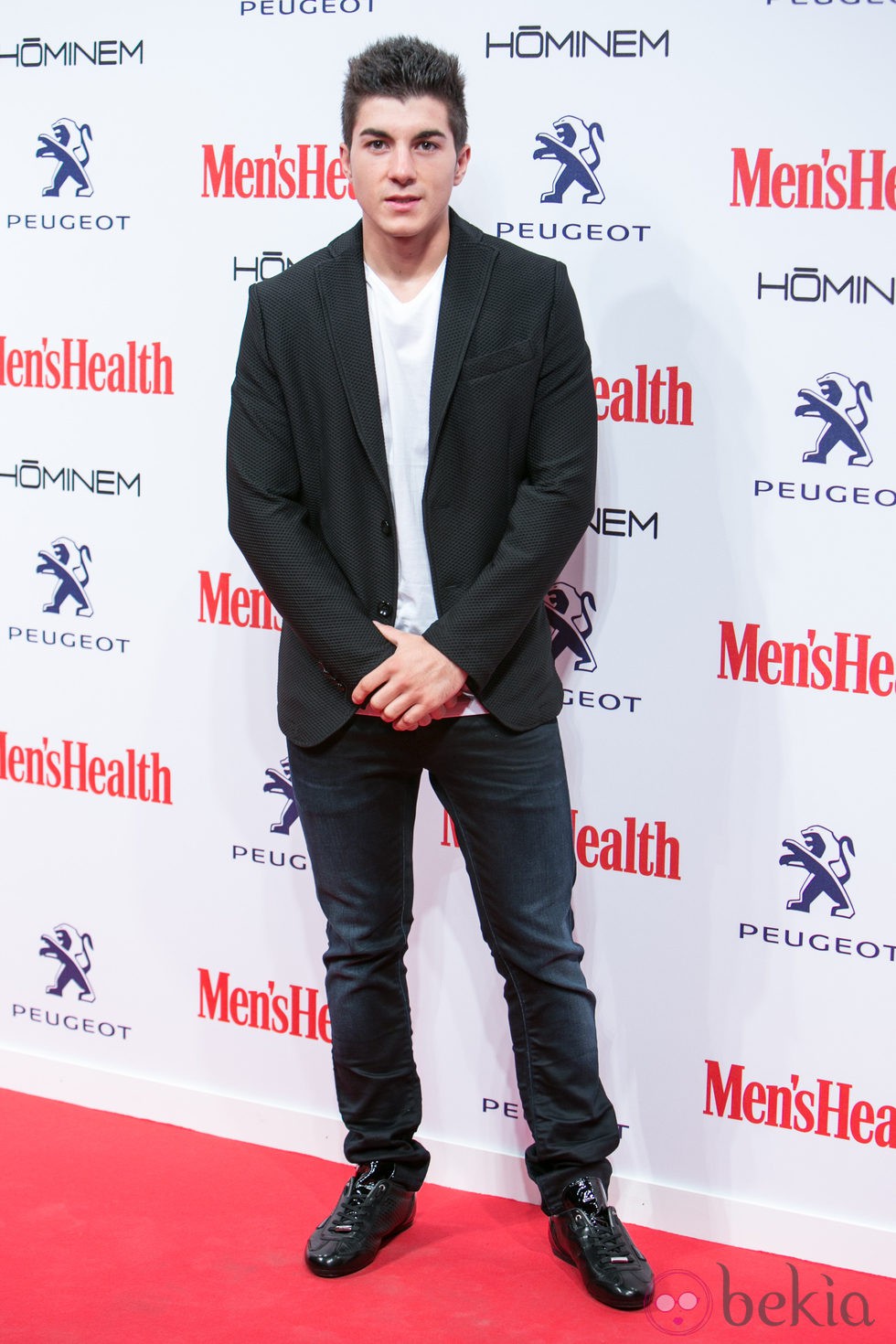 Maverick Viñales en la entrega de los Premios Men's Health 2014