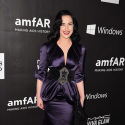 Dita Von Teese en la 'AmfAR Inspiration Gala' 2014 en Hollywood