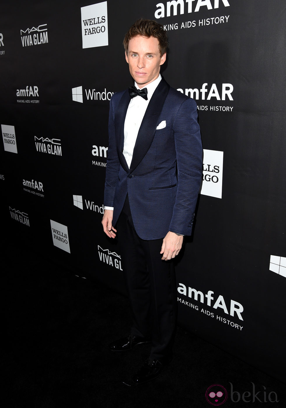 Eddie Redmayne en la 'AmfAR Inspiration Gala' 2014 en Hollywood