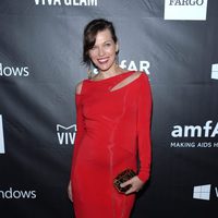Milla Jovovich en la 'AmfAR Inspiration Gala' 2014 en Hollywood