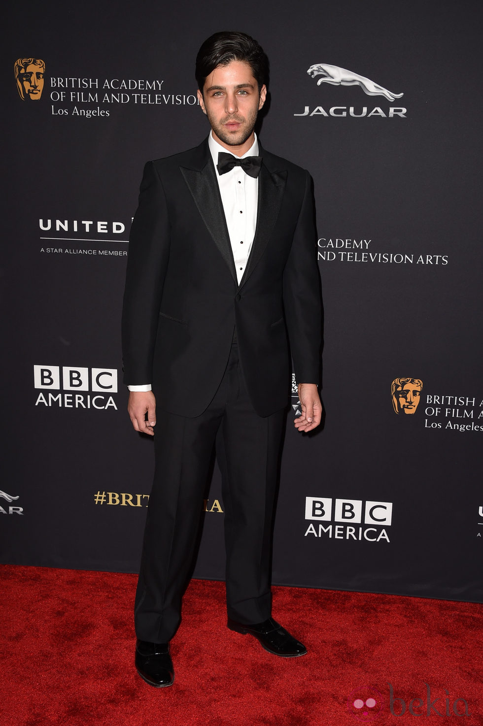 Josh Peck en la entrega de los Premios Bafta Britannia 2014
