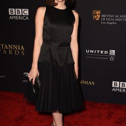Felicity Jones en la entrega de los Premios Bafta Britannia 2014