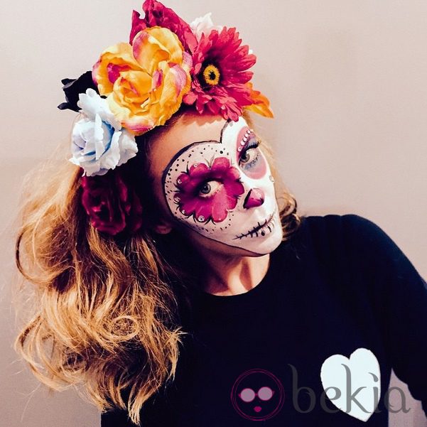 Kylie Minogue, estilo mexicano para Halloween 2014