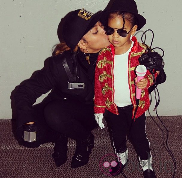 Beyoncé y Blue Ivy se disfrazan de Janet y Michael Jackson por Halloween