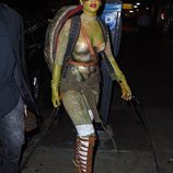 Rihanna es una Tortuga Ninja en Halloween 2014
