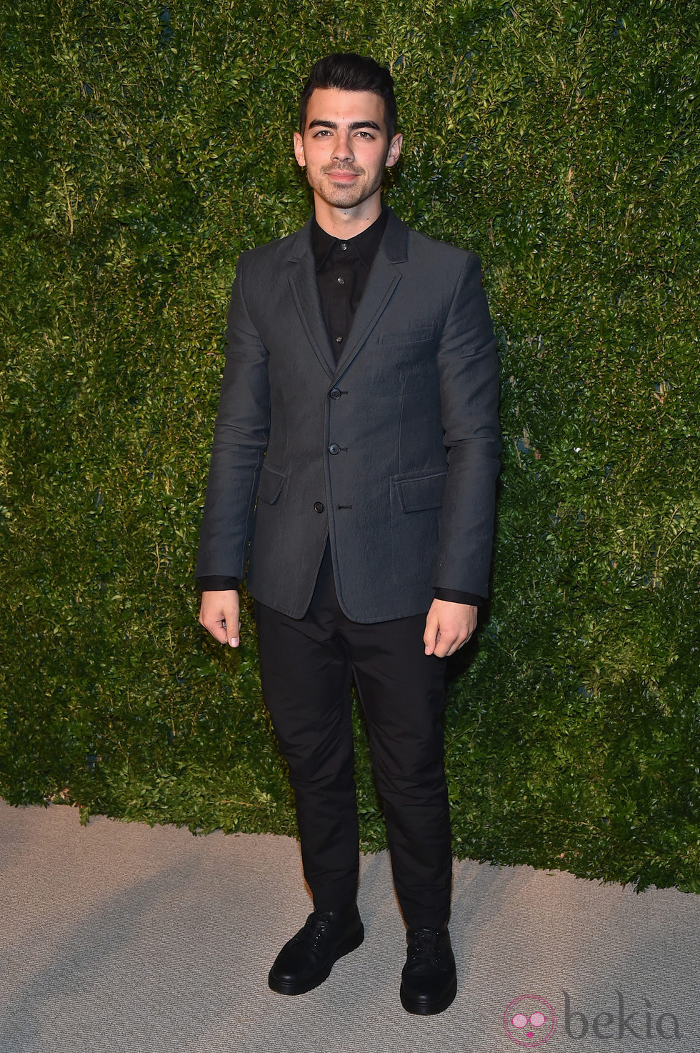 Joe Jonas en la entrega de los CFDA 2014 / Vogue Fashion Fund