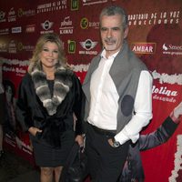 Terelu Campos y José Valenciano en el estreno de 'Miguel de Molina al desnudo'