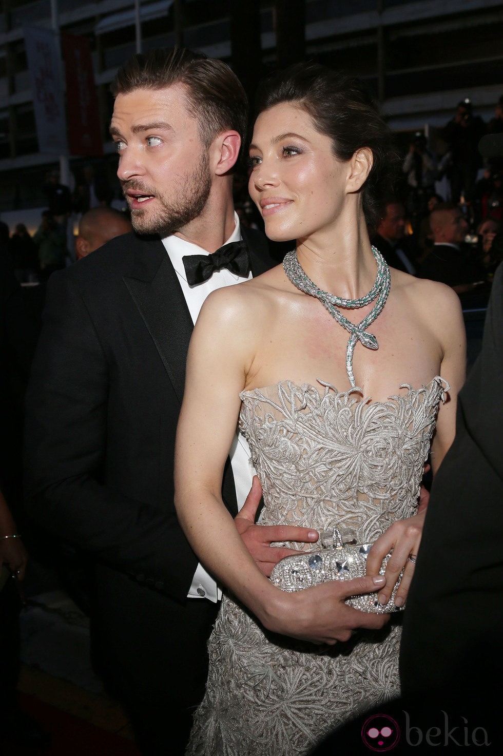 Justin Timberlake y Jessica Biel en el festival de cine de Cannes 2014