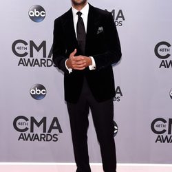 Luke Bryan en la entrega de los premios CMA Awards 2014