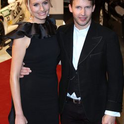 James Blunt y Sofia Wellesley en la entrega de premios GQ en Berlín
