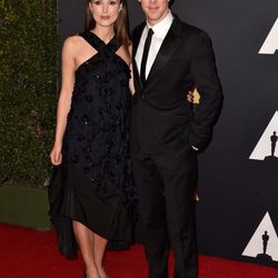 Keira Knightley y Benedict Cumberbatch en los 'Premios Governors' 2014