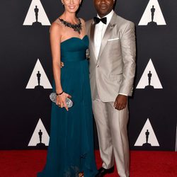 David Oyelowo y Jessica Oyelowo en los 'Premios Governors' 2014