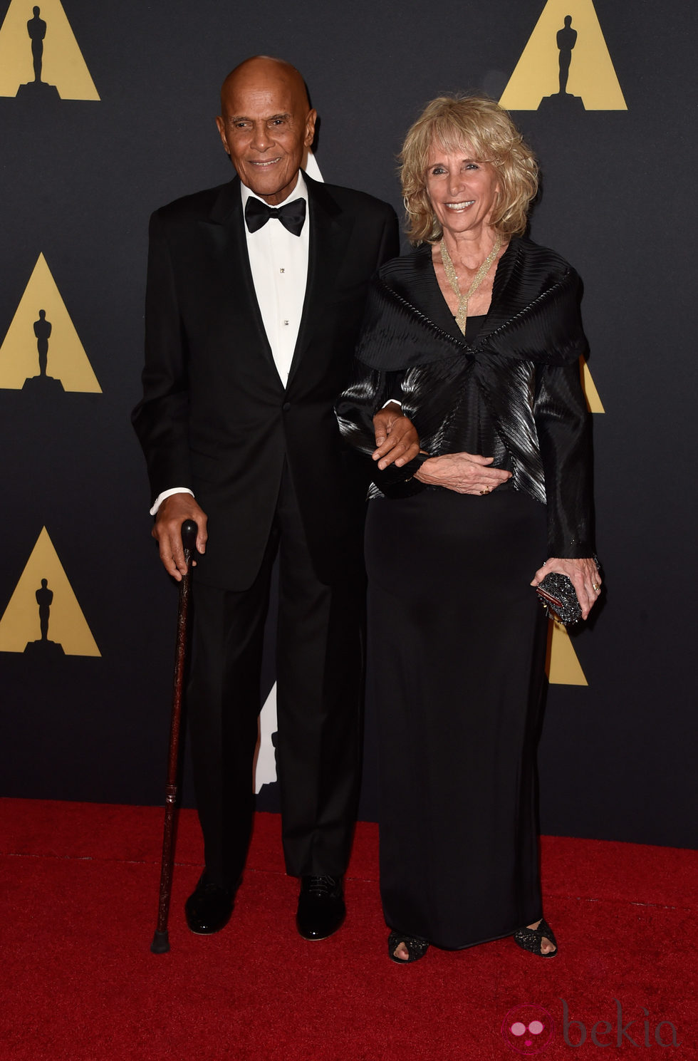 Harry Belafonte y Pamela Frank en los 'Premios Governors' 2014