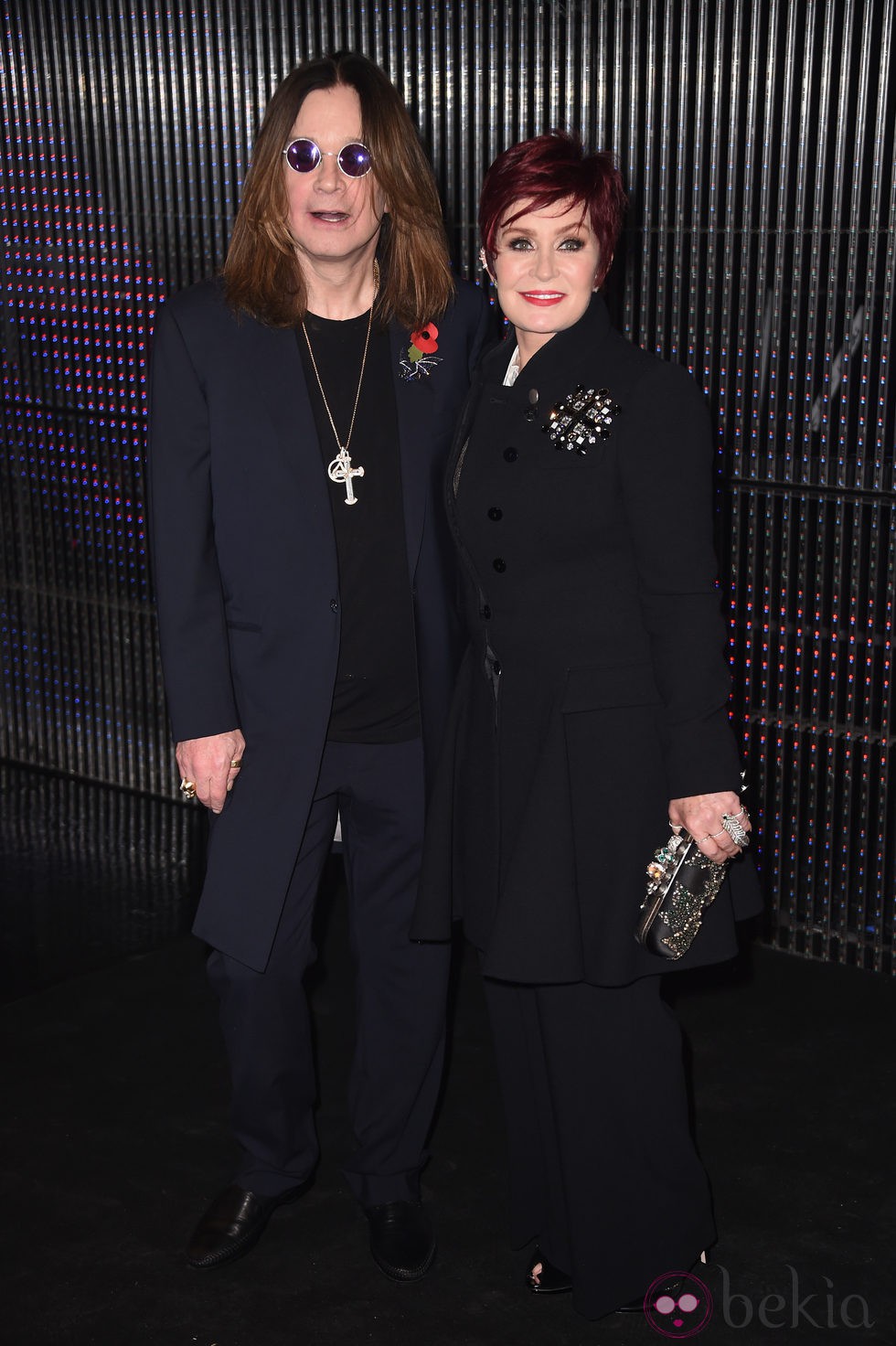 Ozzy Osbourne y Sharon Osbourne en los MTV EMA 2014