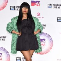 Nicki Minaj tras la ceremonia de entrega de los MTV EMA 2014