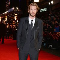 Liam Hemsworth en el estreno de 'Los Juegos del Hambre: Sinsajo Parte 1' en Londres