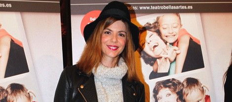 Manuela Velasco en el estreno de 'Olivia y Eugenio' en Madrid